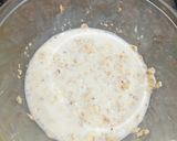 A picture of step 1 of Healthy Oats Veggies Egg Cheela.