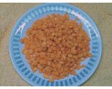 A picture of step 6 of Namkeen Boondi.