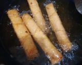 A picture of step 4 of Vegetable Rolls.