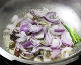 A picture of step 1 of Chicken pulao.