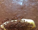 Foto langkah ke 4 dari resep Dadar gulung pisang coklat.