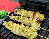 মালাই চিকেন পেস্তো কাবাব (Malai Chicken Pesto Kebab recipe in Bengali) রেসিপির ধাপ 19 ছবি