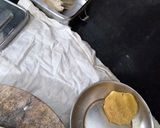 A picture of step 7 of Puran poli.