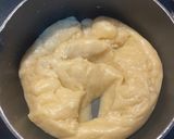 A picture of step 2 of Black Sesame Tapioca Bread.