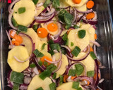 Foto del paso 1 de la receta: Lenguados con verdura al horno
