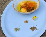 A picture of step 2 of Spicy Eggsauce.