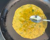 A picture of step 3 of Avocado 🥑 Methi Thepla Wrap🌯.