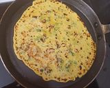 बेसन का चीला (Besan ka cheela recipe in Hindi) रेसिपी चरण 3 फोटो