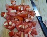 A picture of step 2 of Tomato onion chutney.