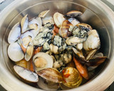 海鮮燉飯（懶人電鍋版）的食譜步驟4照片