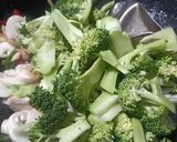 Foto langkah ke 3 dari resep Tumis Brokoli & Jamur.