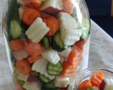 صورة لخطوة 4 من وصفة مخلل مشكل 🥕🥒🥕🌶️