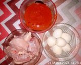 Foto langkah ke 2 dari resep Ayam Telur Bumbu Bali.