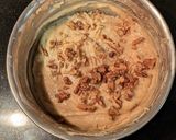 A picture of step 7 of Eggless banana walnut cake.