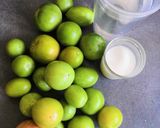 Une image de l'étape 1 de Velouté de tomates vertes.
