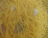 Foto del paso 5 de la receta: Espaguetis de huevo con boloñesa mixta