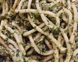 A picture of step 4 of Basil Pesto!.