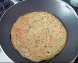 A picture of step 4 of 20 Min Breakfast Vegetable Omelette (Eggless).
