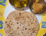 A picture of step 4 of Sweet Roti treditional recipe.