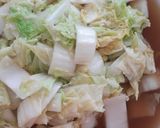 รูปขั้นตอนการทำที่ 2 ของ "ผัดผักกาดขาว" Stir Fried Chinese Cabbage🥬