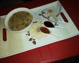 A picture of step 2 of Chicken Corn Soup.