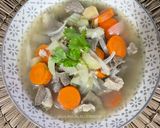 Gambar langkah 4 resipi Sup Daging Tanpa Tumis.