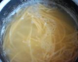 Foto del paso 1 de la receta: Espaguetti con salsa de carne y albahaca