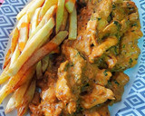 Foto del paso 18 de la receta: Tiras de Pechuga de pollo tandoori masala powder y curry verde
