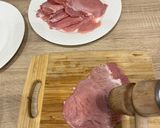 Göngyölt rántott karaj recept fázis 1 fotója