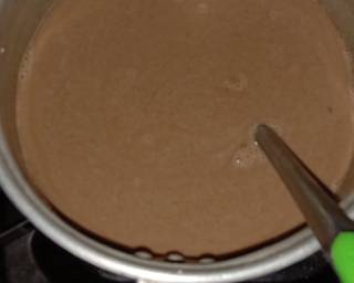 Cendol coklat - Step 1