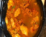 Foto del paso 4 de la receta: Paella de pollo y cerdo para tres