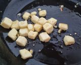 A picture of step 1 of Veg Methi chaman.