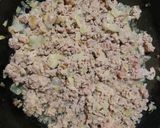 Padlizsán csónak, bazsalikomos, joghurtos pulykahússal töltve recept fázis 1 fotója