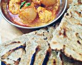 A picture of step 9 of Onion curry with bajra rotla.