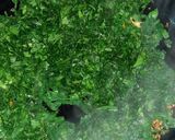 A picture of step 4 of Paneer Methi Chaman.