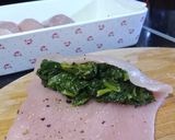 Foto del paso 2 de la receta: Rollitos de pavo y espinacas