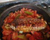 Foto del paso 5 de la receta Redondo de pavo relleno con salsa
