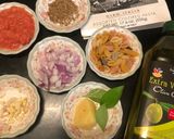 A picture of step 1 of Orzo pasta.