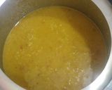 A picture of step 2 of Parippu Curry Without Coconut.