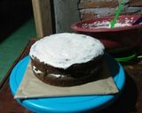 Foto langkah ke 8 dari resep Tart ultah hello kitty simple.