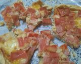 Foto del paso 9 de la receta: Tarta fácil de jamón, queso y tomate con amigos