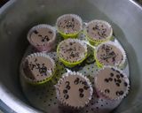 Foto langkah ke 6 dari resep Brownies Kukus Mekar Anti Gagal.