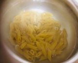 A picture of step 1 of Baked Cheese Pasta with Soya chunks.
