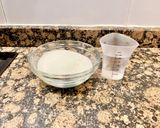 Foto del paso 1 de la receta: “Pudín con manzana y coco” (“Pudding with apple and coconut”)