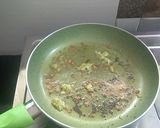 A picture of step 2 of Green Chana Sabji.