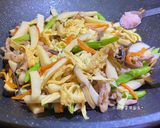 豆皮肉絲炒鮮蔬的食譜步驟4照片