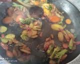 Foto del paso 2 de la receta: Arroz con verduras estilo oriental en 15 minutos