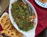 A picture of step 3 of Mix plate with channa (chickpea)and maash daal barey).