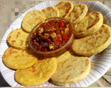 A picture of step 4 of Chapati.