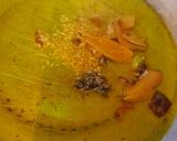A picture of step 3 of Palak dum Aloo.